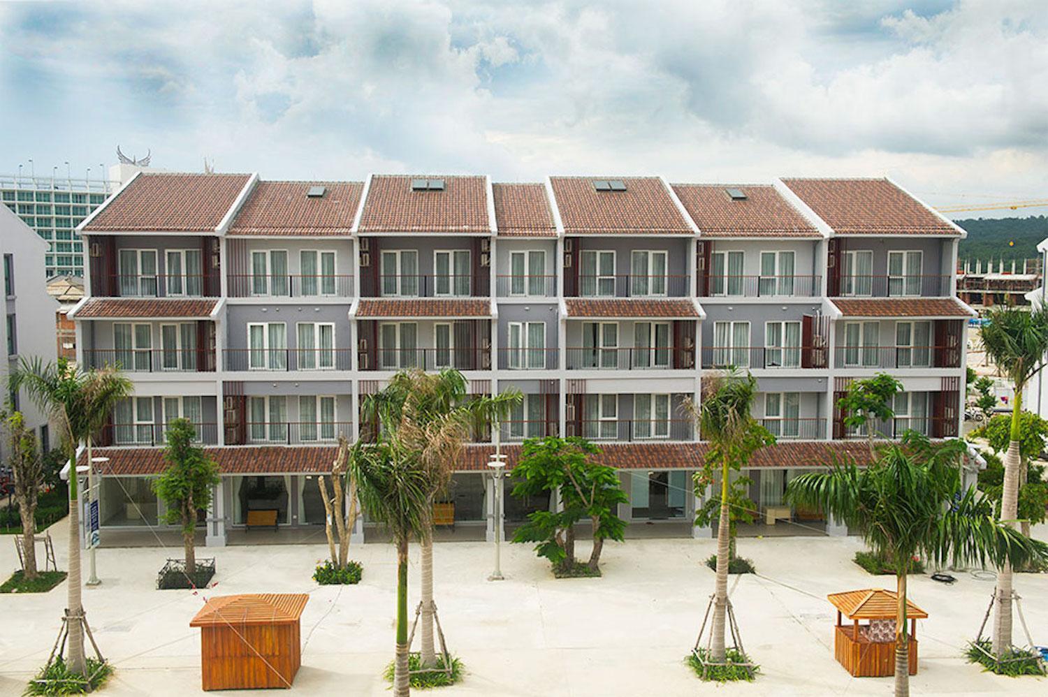 Kosmos Apart Hotel Phu Quoc - Night Market & Walkin To Beach Eksteriør bilde