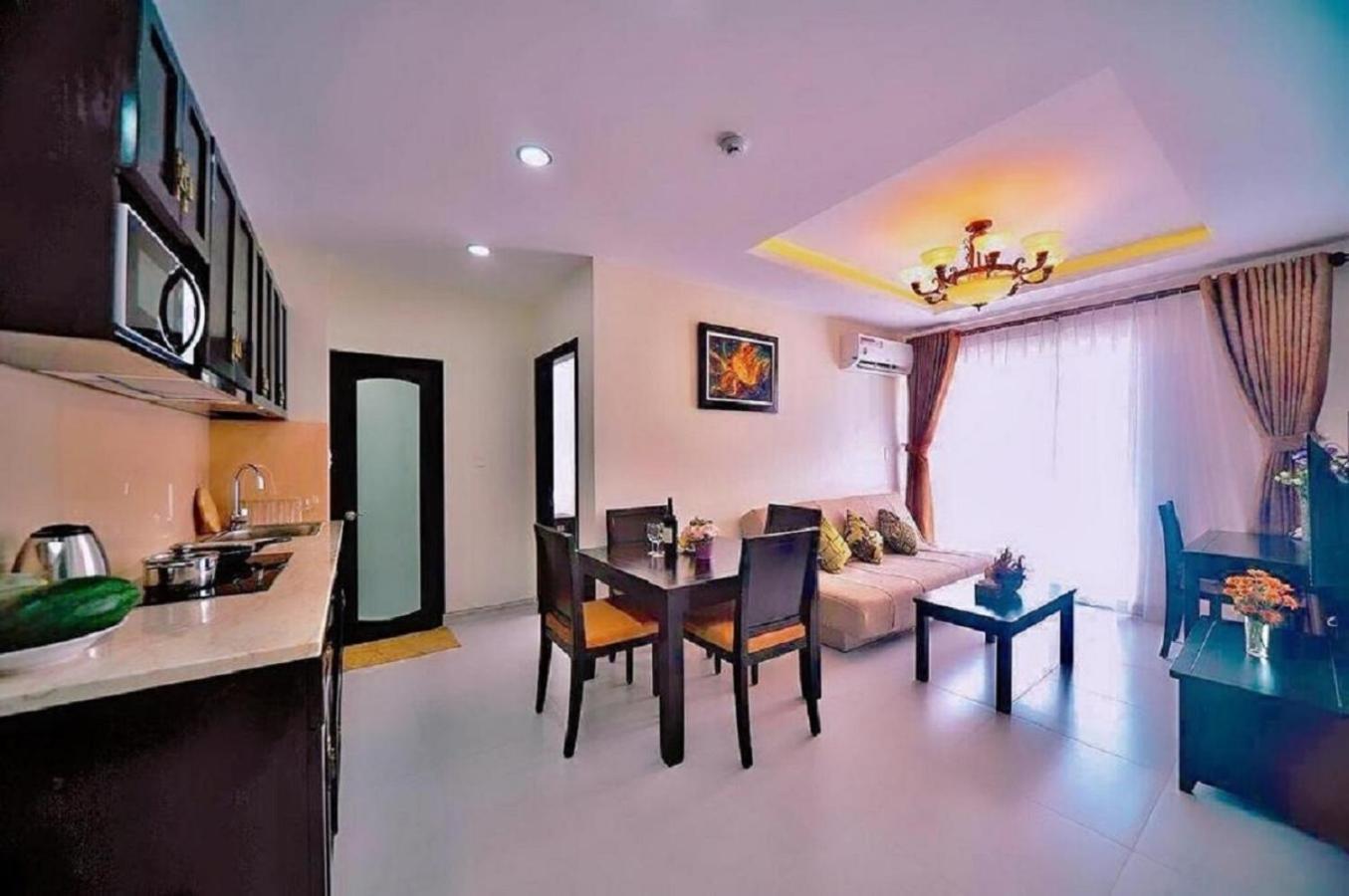 Kosmos Apart Hotel Phu Quoc - Night Market & Walkin To Beach Eksteriør bilde