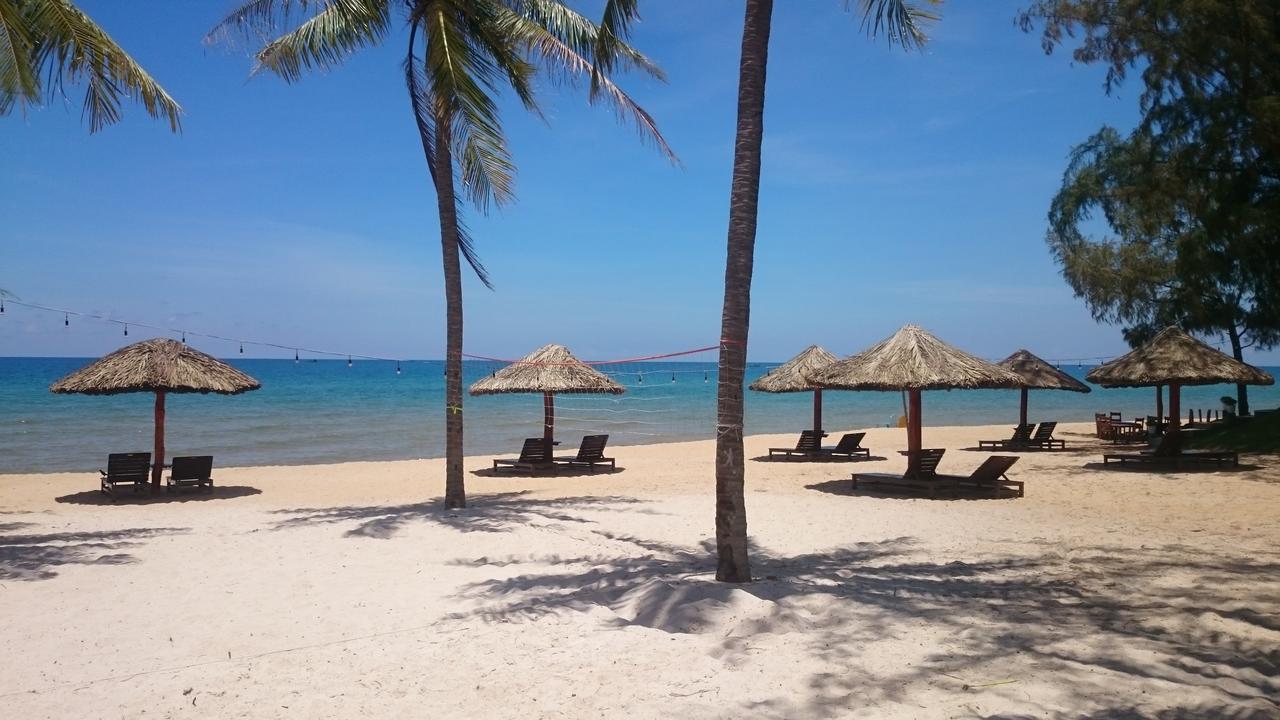 Kosmos Apart Hotel Phu Quoc - Night Market & Walkin To Beach Eksteriør bilde